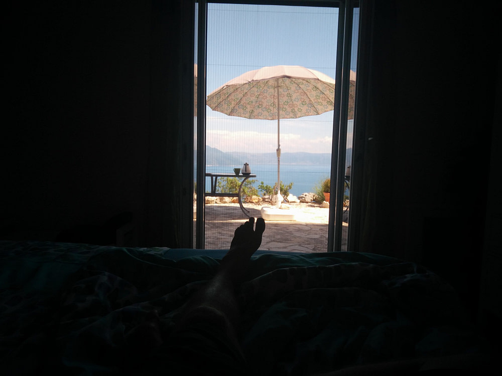 Die Reise des Hans im Glück - Blick vom Bett aus