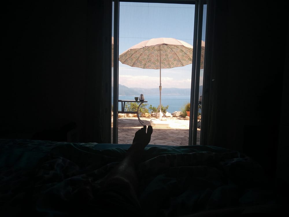 Die Reise des Hans im Glück - Blick vom Bett aus
